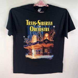 Trans Siberian Orchestra  Promo T Shirt Mens Size XL Black 12/18/2020  2 Graphic